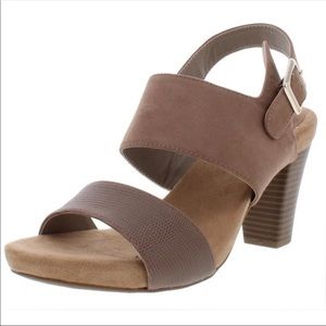 Giani Bernini Aikko Tan Heel Sandals